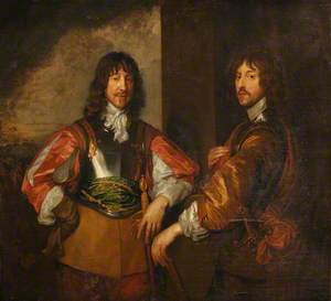 Mountjoy Blount (1597–1665), 1st Earl of Newport, and Lord George Goring (1608–1657)