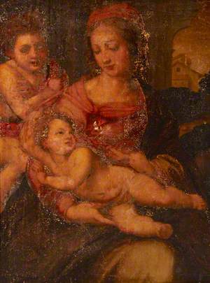 Madonna and Child and the Infant John the Baptist (The Bridgewater Madonna)