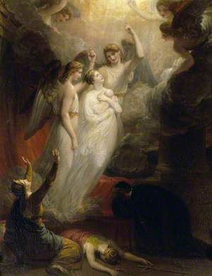 The Apotheosis of Princess Charlotte Augusta (1796–1817), Princess of Wales