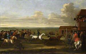 Horse Race at Newmarket