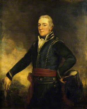 George O'Brien Wyndham (1751–1837), 3rd Earl of Egremont, in the Uniform of the Sussex Yeomanry