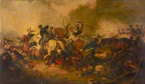 Marshal Blücher at the Battle of Ligny, 16 June 1815