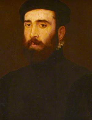 Portrait of an Unknown Bearded Man in a Black Cap
