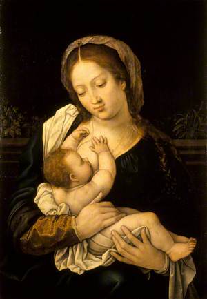 The Madonna with the Christ Child at Her Breast
