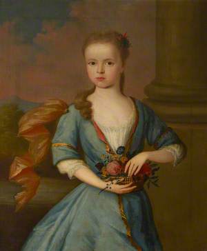 Frances Hussey (d.1796), Later Mrs George Weller Poley, as a Child