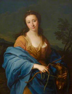 Sarah Lethieullier (1722–1788), Lady Fetherstonhaugh, as Diana