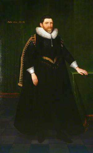 Portrait of an Unidentified Dignitary, Aged 60