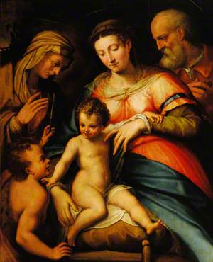 The Holy Family with the Infant John the Baptist and Saint Elizabeth