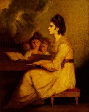 Elizabeth Linley (1754–1792), Mrs Richard Brinsley Sheridan as Saint Cecilia