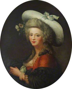 Portrait of an Unknown Lady in a Broad-Brimmed Hat