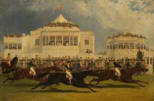 The Race for the Emperor of Russia's Cup at Ascot, 1845