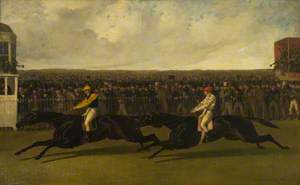 'The Flying Dutchman' & 'Voltigeur' Running at York, 13 May 1851
