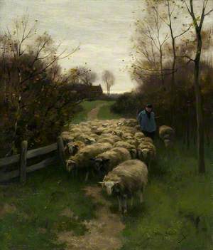 The Shepherd with his Flock