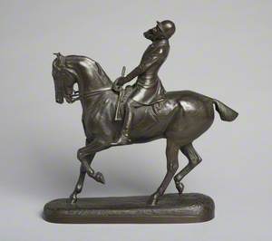 Hunting Statuette: The View Halloo