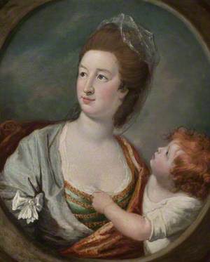 Portrait of a Woman and Her Child