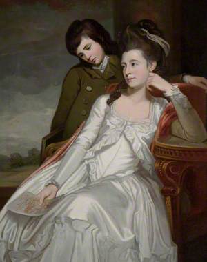 Jane, Duchess of Gordon, and Her Son, George