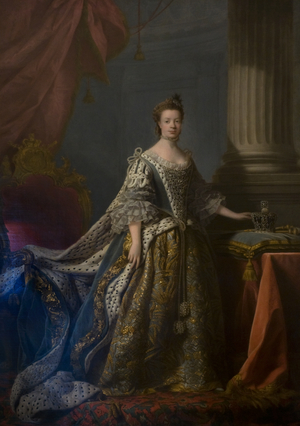 Queen Charlotte in Coronation Robes