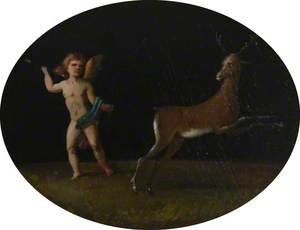 Putto with Deer