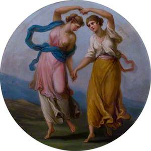 Two Figures Dancing