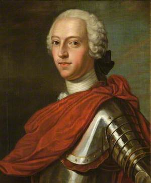 Prince Charles Edward Stuart in Armour