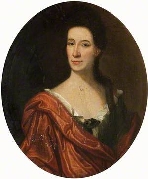 Portrait of a Lady in a Red Dress