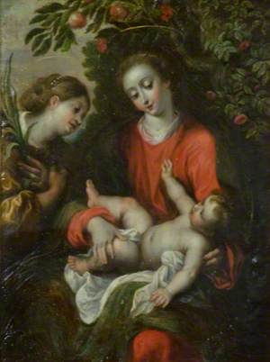 The Virgin and Child with Saint Catherine