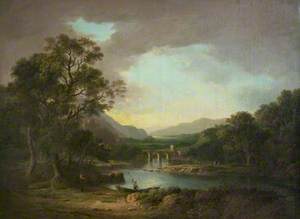 Landscape with a Bridge and Ruined Castle