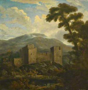 Landscape with Hailes Castle and Traprain Law