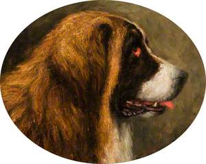 J. M. Barrie's St Bernard Glen ('Porthos')