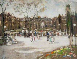 Square in Paris, 2 Clichy