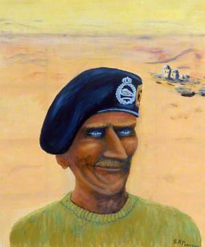 Caricature of Field Marshal Bernard Law Montgomery (1887–1976), 1st Viscount Montgomery of Alamein, GCB, DSO