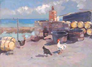 Harbour with Chickens*