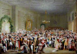 Fancy Dress Ball in The Mansion House, Coronation of William IV