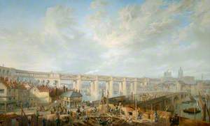 The High Level Bridge, from Gateshead, Tyne and Wear