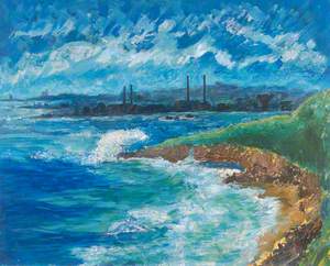 Seascape with Blyth Power Station