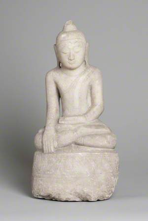 Cross-Legged Youthful Buddha Meditating