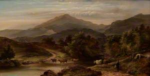 Pastoral Landscape with Cattle