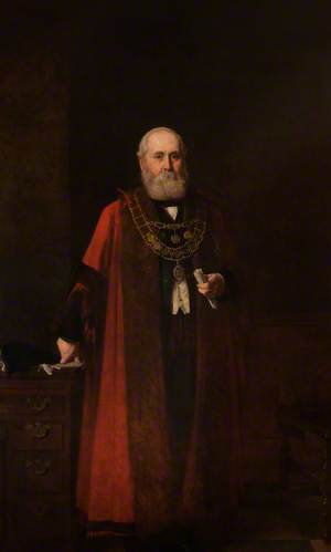 Surgeon Major James Williams, VD, JR, DL, FRCS, MRCS (Eng), LSA (Lon), Mayor of Brecknock (1859–1860), Jubilee Mayor (1886–1887), Deputy Mayor (1887–1893), Coroner for the County of Brecknock