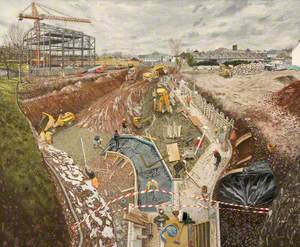 Building Theatr Brycheiniog and the Canal Marina