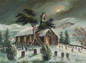 Llanychaiarn Church near Aberystwyth