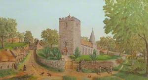 An Impression of Llanelli Church in 1566