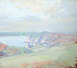 Three Cliffs Bay Gower, Morning