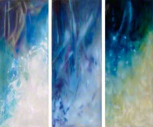 Blue Triptych*