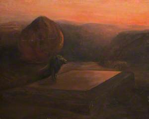 Landscape with a Lion