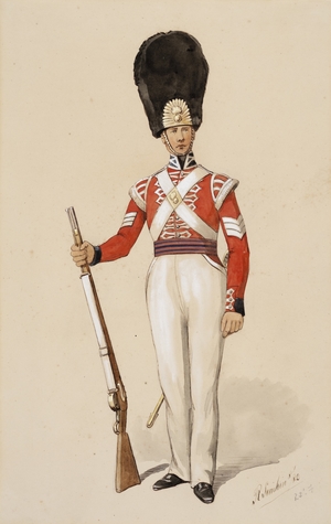 Sergeant 23rd Foot, 1830