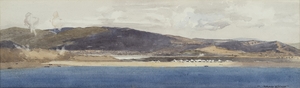 Looking towards Anafarta Sagir, Gallipoli, 1915