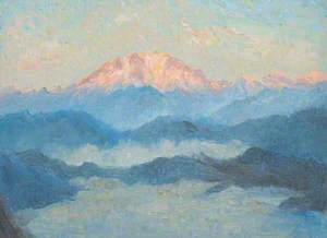Landscape with a Mountain