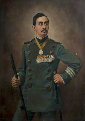 Portrait of a Gentleman in Regimental Uniform