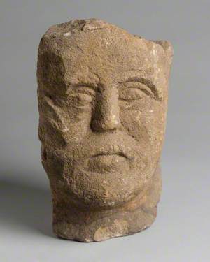 Carved Stone Head