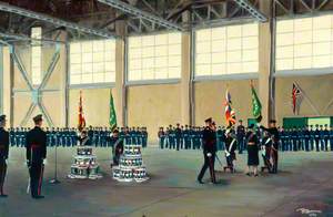 Presentation of Colours by HRH the Princess Royal, 20 March 1963